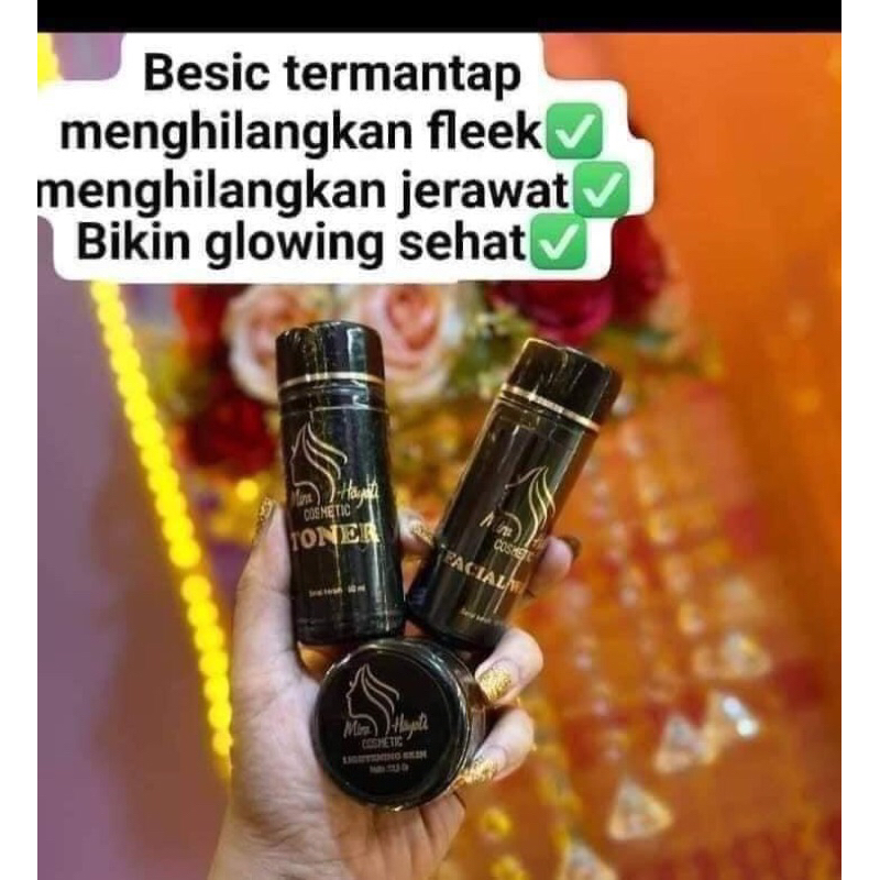 skincare mira hayati cosmetik paket basic original