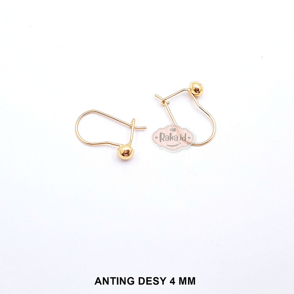 Anting Wanita Dewasa Anting Korean Style Anting Desy Motif Bola 4mm 1275