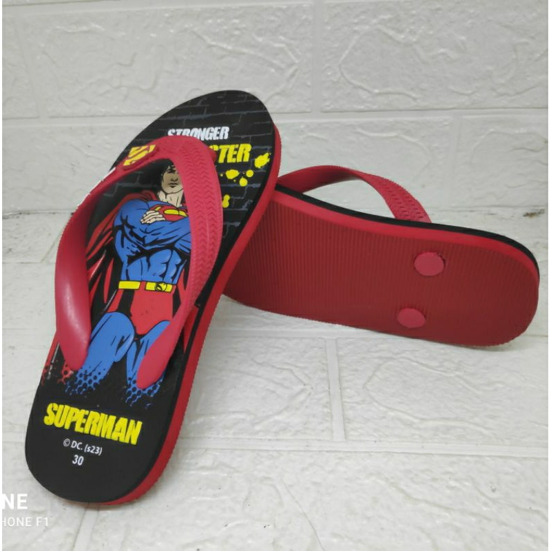 SANDAL ANDO ANAK SPM 2301 karakter superman 28-37 Rp 79900-82900