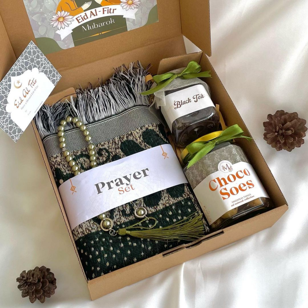 Radya Hampers | Eid Hampers | Hampers Lebaran | Hampers Sajadah Prayer Set