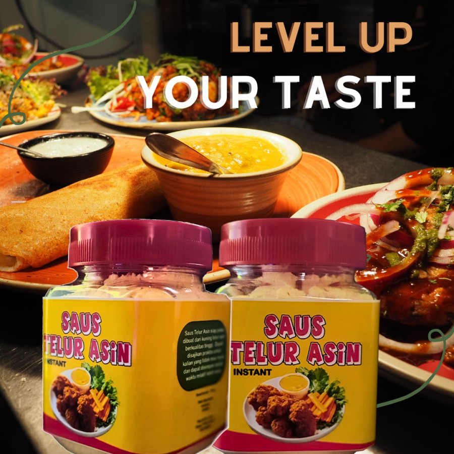 

Saus Telur Asin Instant 100 g
