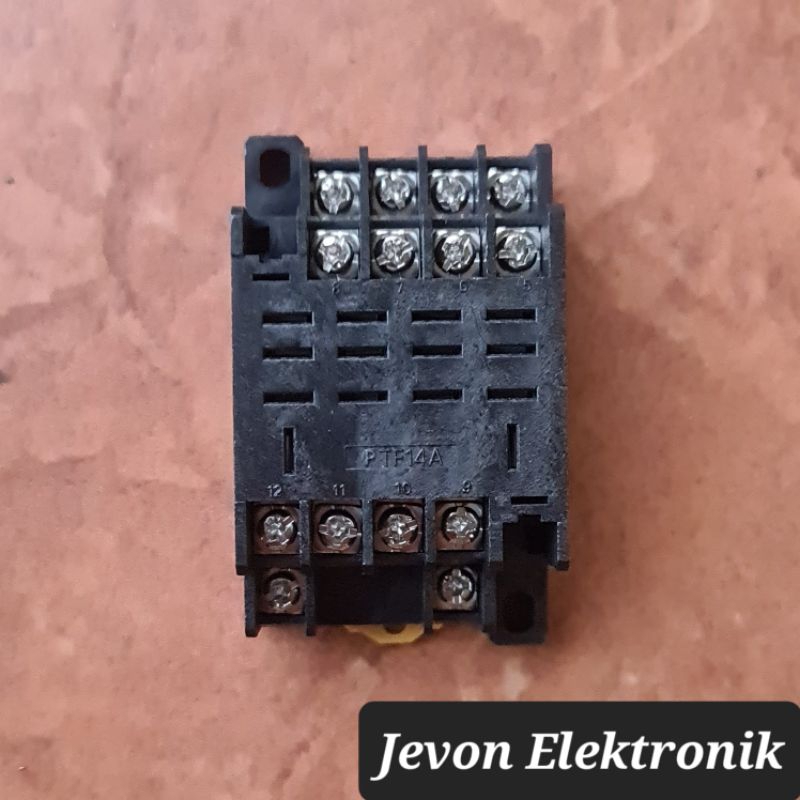 Soket Relay 8 14 kaki p pin Kotak Socket 8p 14p PYF08A PTF08A PYF14A PTF14A