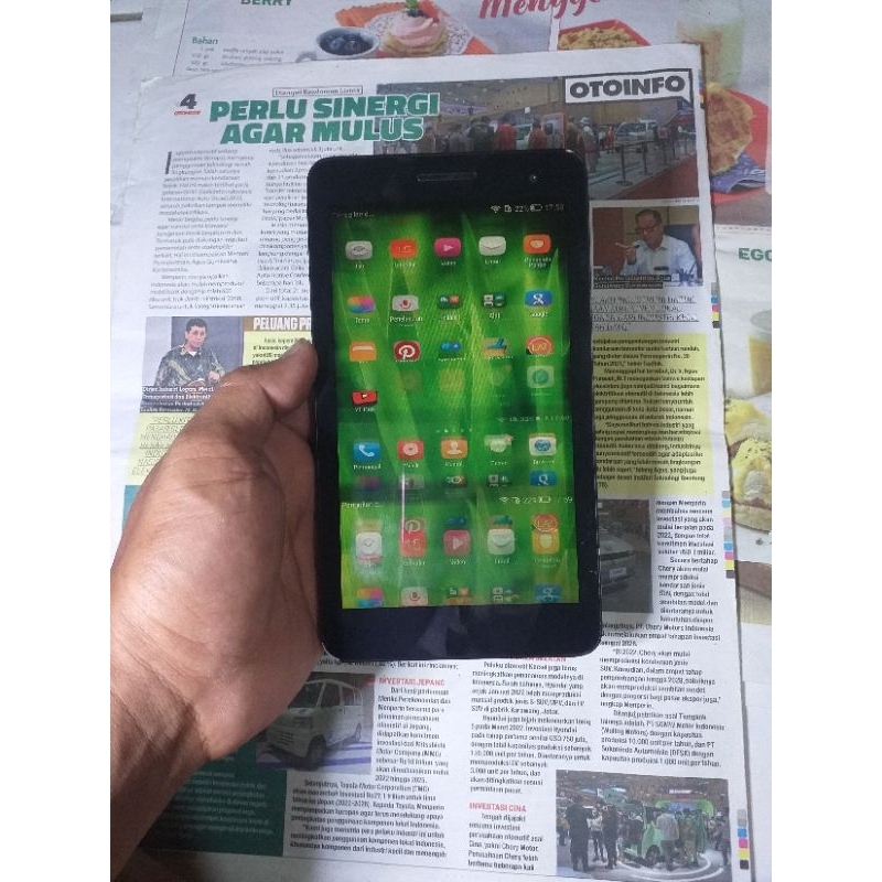 Tab Huawei Media Pad T1-701U Minus Rusak (Bekas)