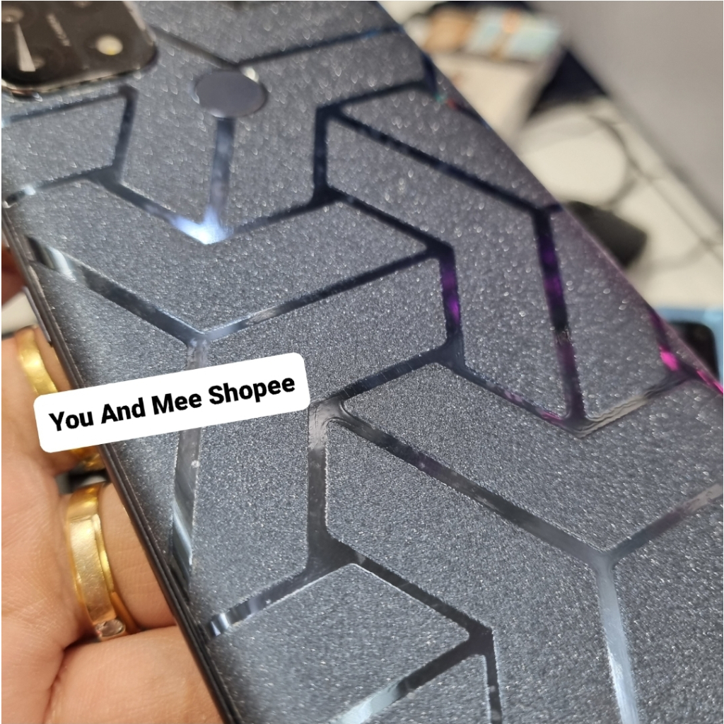 Skin Carbon Masyako REALME 11 Pro+ 10 10Pro 10Pro+ 9 9i 9 Pro + 8 8i 8Pro 8[5G] 7 7i 7Pro 6 Pro 5i 5s 5 Garskin Sticker Transformer Stiker ROBOT Antigores Full Cover Belakang Back Casing Anti Gores Jamur Pelindung HP Transparent Bening Clear Plus 5G i 4G