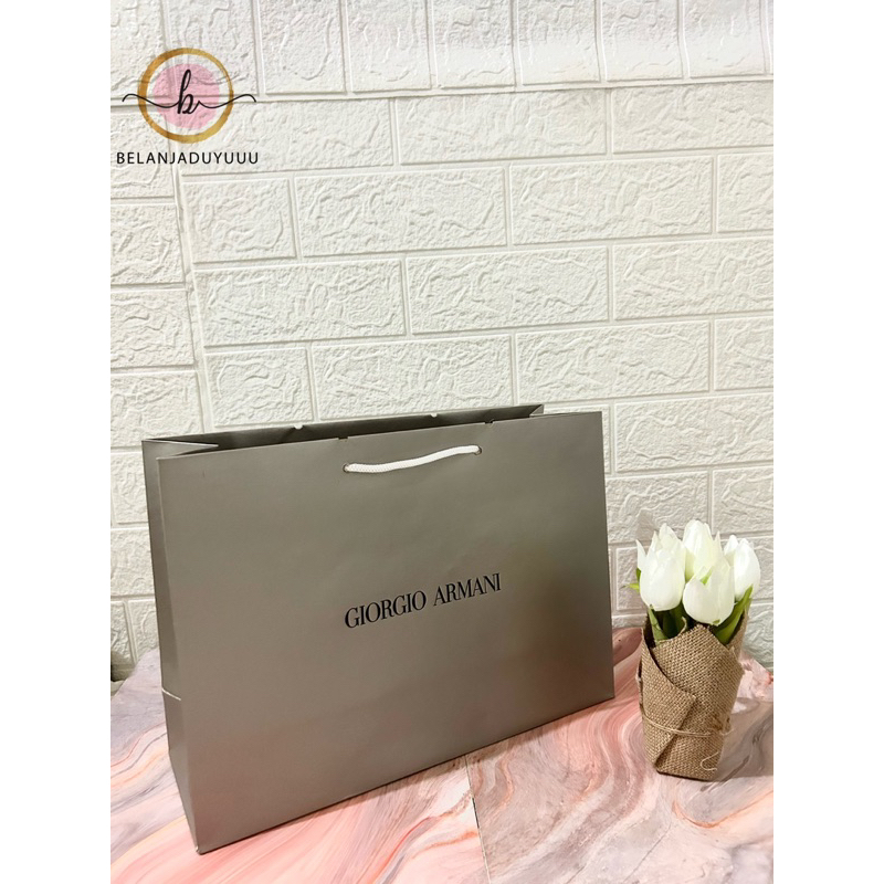 

Paper Bag GIORGI* A*MANI Original Store Pembungkus Kado