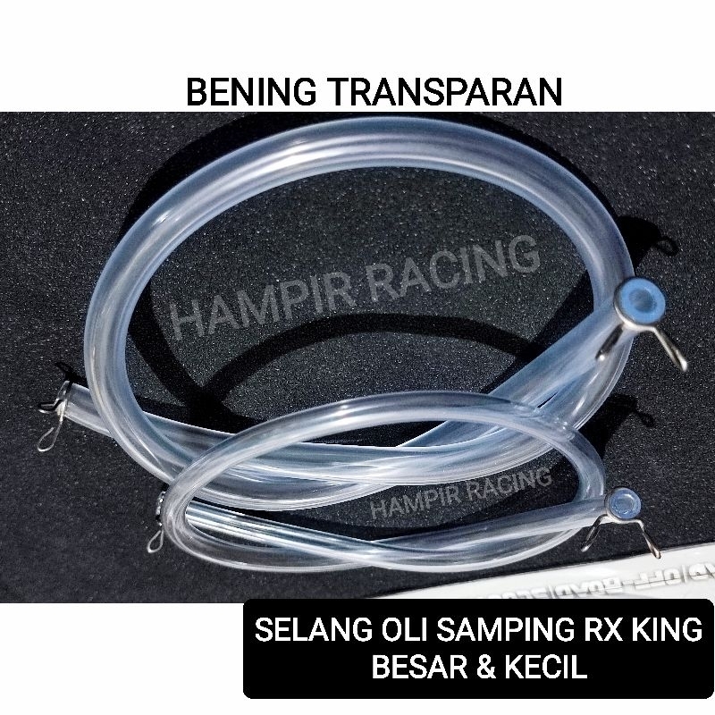 SELANG OLI SAMPING TRANSPARAN RX KING RX S YT100 SELANG POMPA OLI SAMPING RX KING SELANG OLI SAMPING