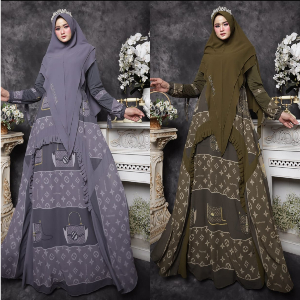 Akasya akasia series gamis syari ori by Humaira