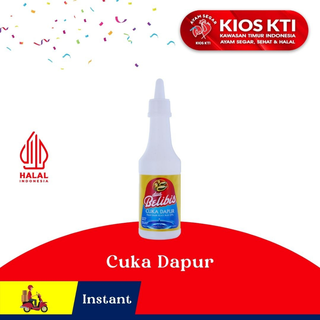 

Cuka Dapur Dua Belibis 150 ml