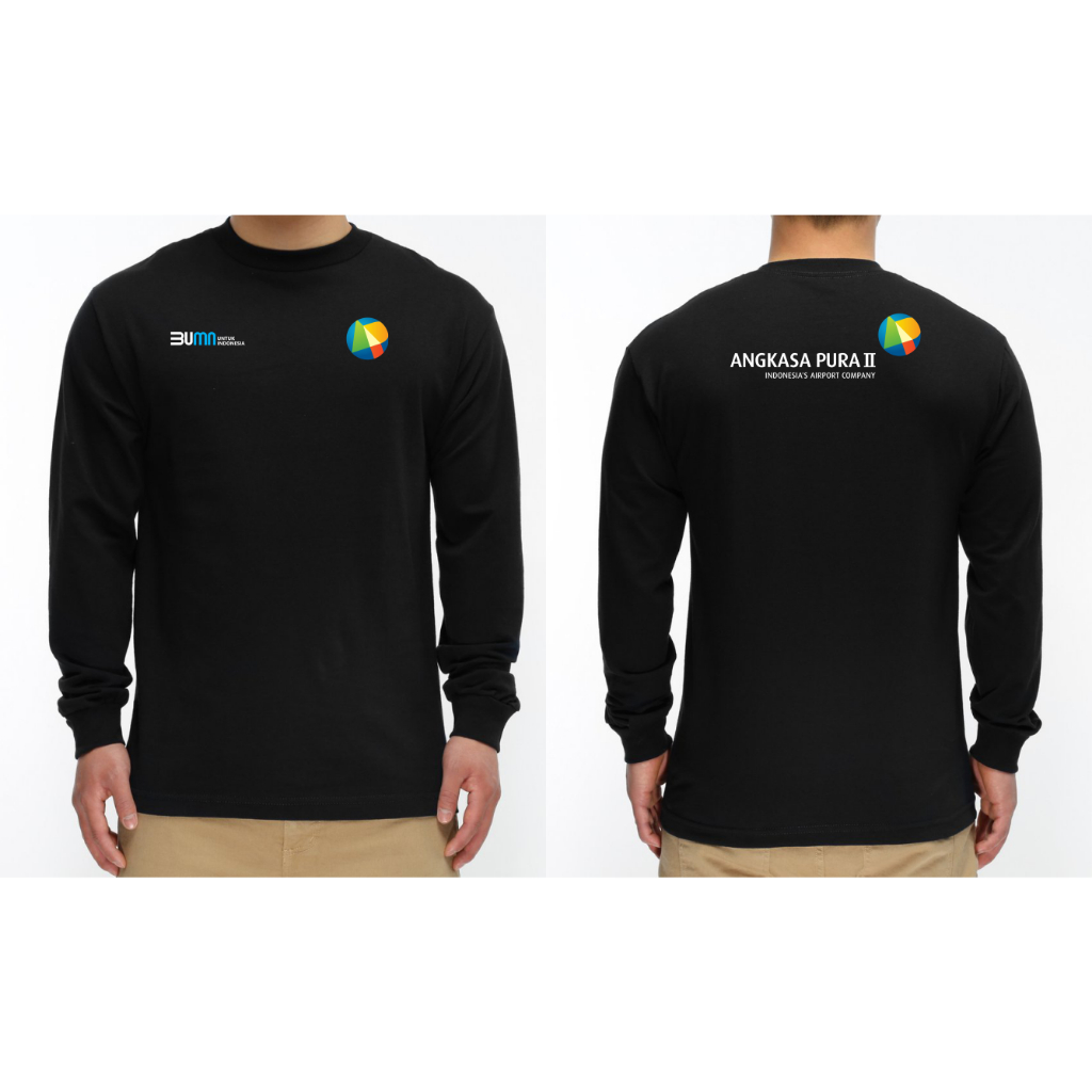 T-SHIRT KAOS LENGAN PANJANG PT ANGKASA PURA II