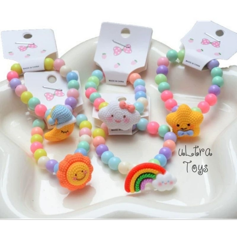 [ULTRATOYS] GELANG ANAK PASTEL  LUCU NEW