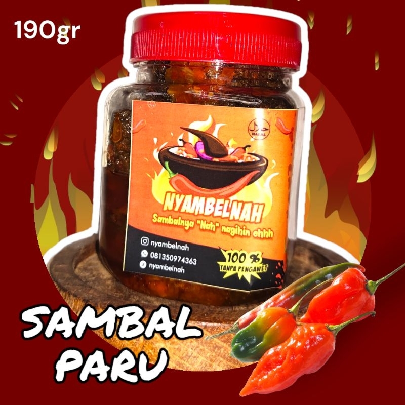 

NYAMBELNAH SAMBAL PARU 190gr [MELIMPAH ISINYA]