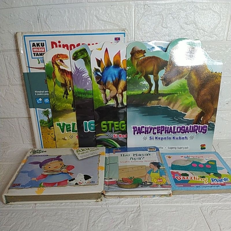 Boardbook flap aku mau tahu junior dinosaurus