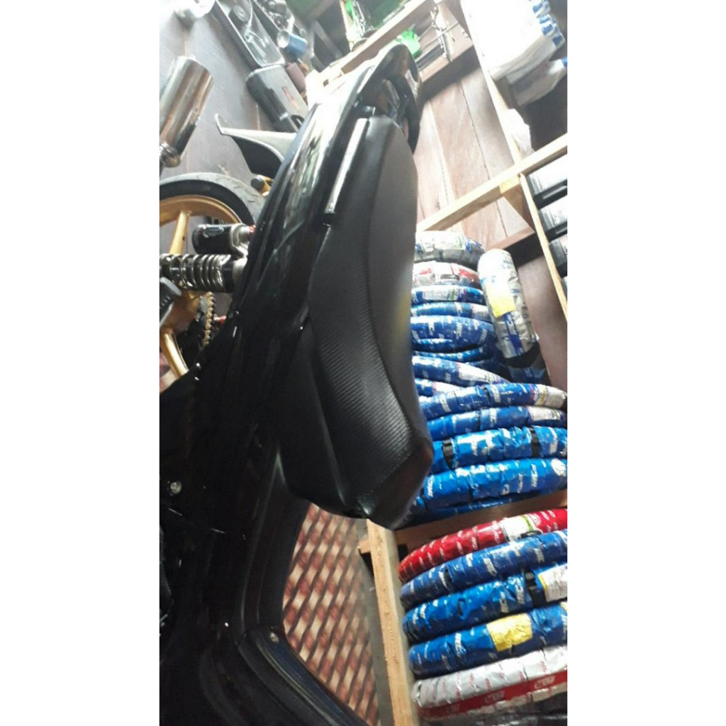 Jok fiz r kulit  karbon modifikasi roadrace