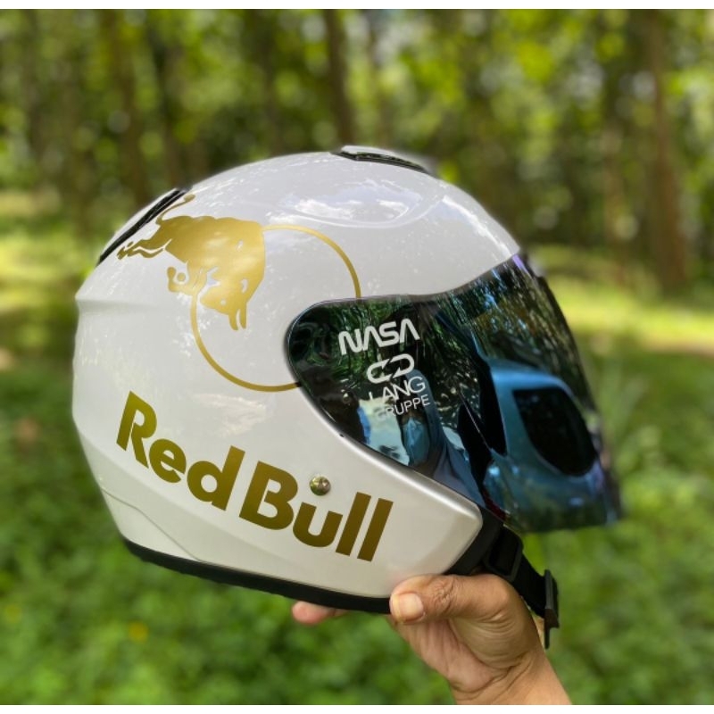 Helm KYOTO SFR motif paket ganteng