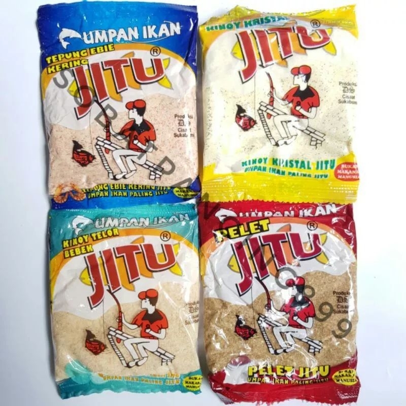 Umpan Jitu topi merah / Pelet Jitu / Umpan ikan mas
