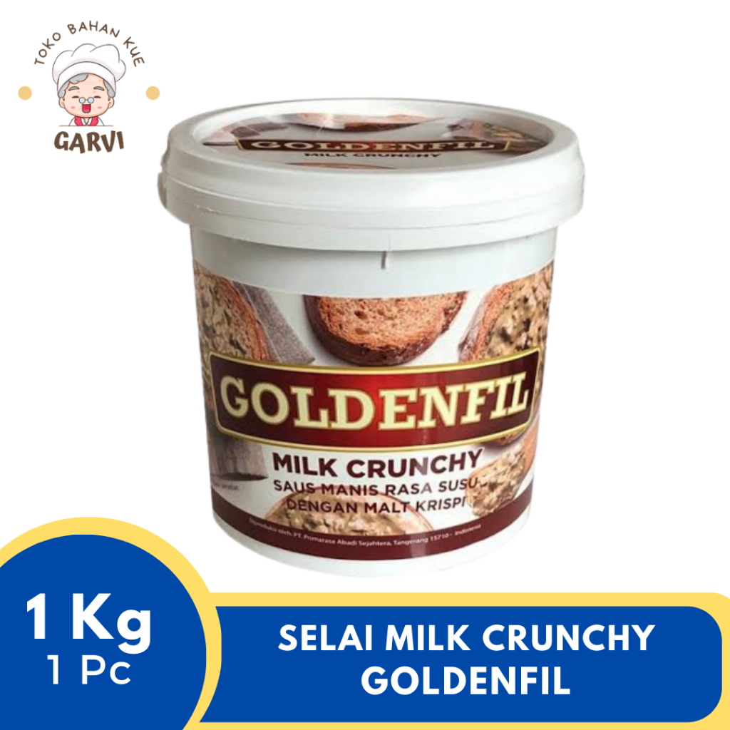 

Selai GOLDENFIL Milk Crunchy 1 Kg