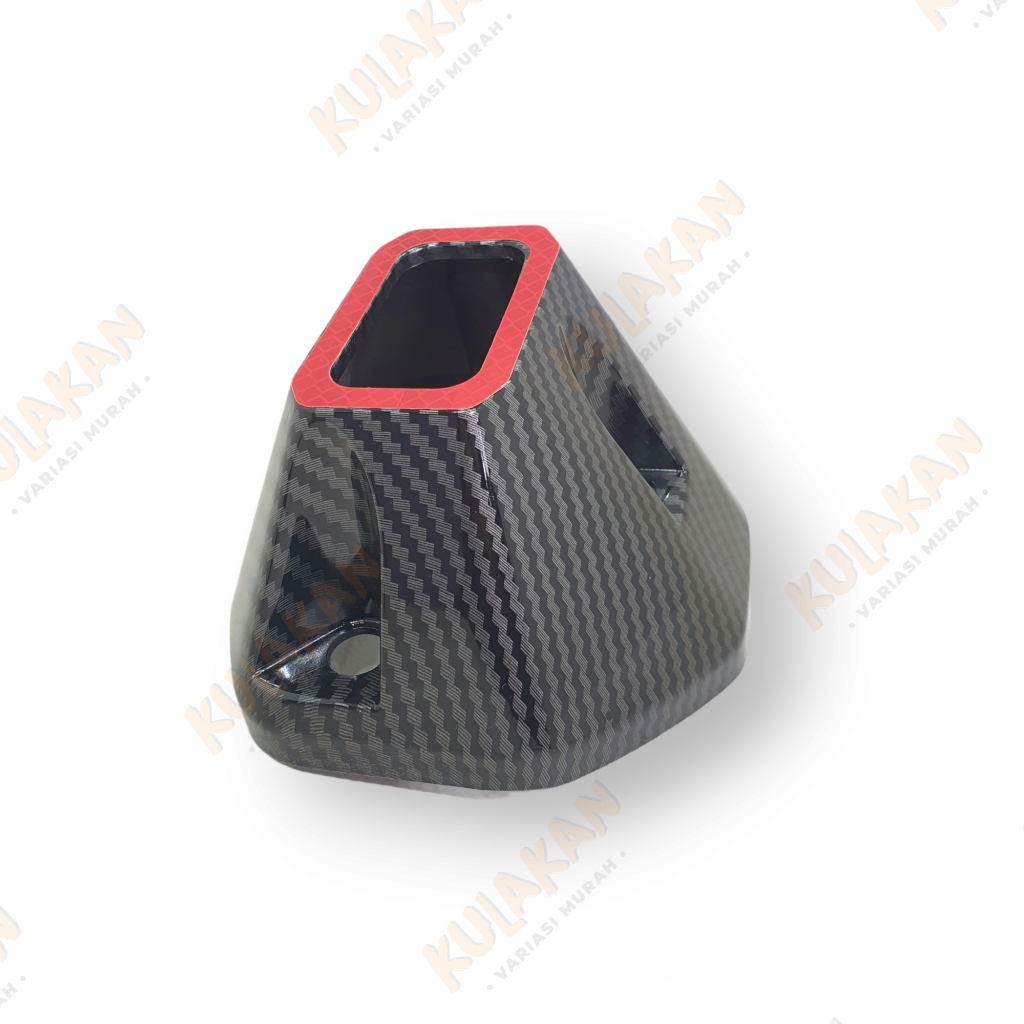Cover Tutup Corong Knalpot Vario 125 150 New 2018 2019 2020 2021 2022 Carbon Karbon Keyless CB 150 Plastik