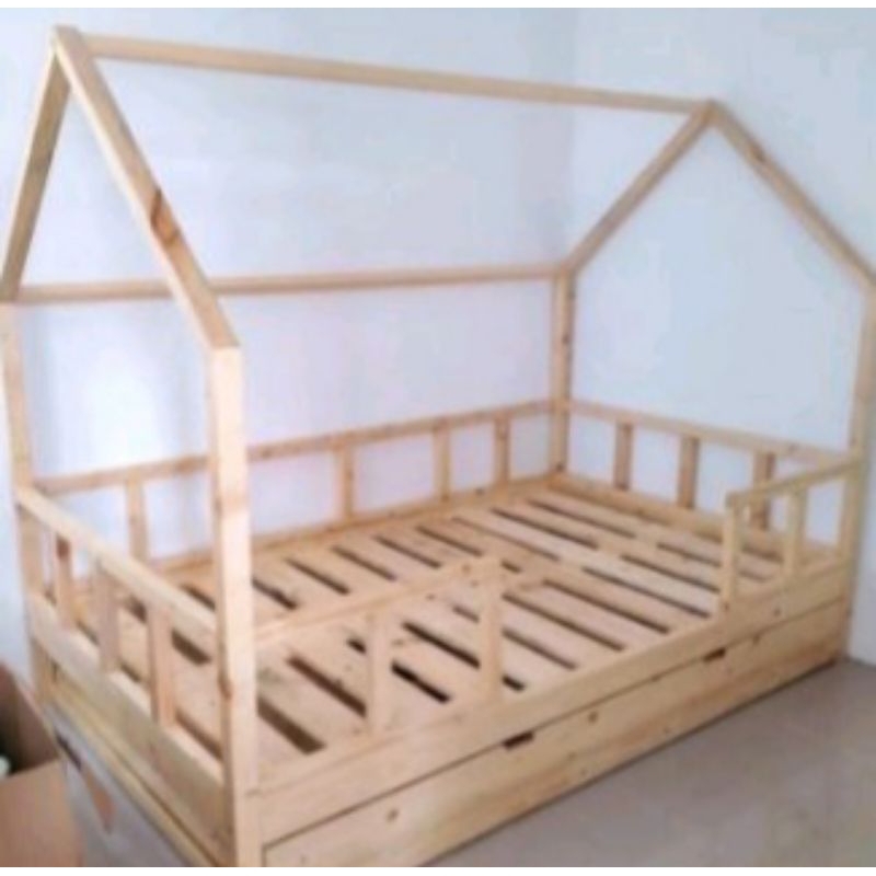 ranjang tingkat anak minimalis 120x200 double bed