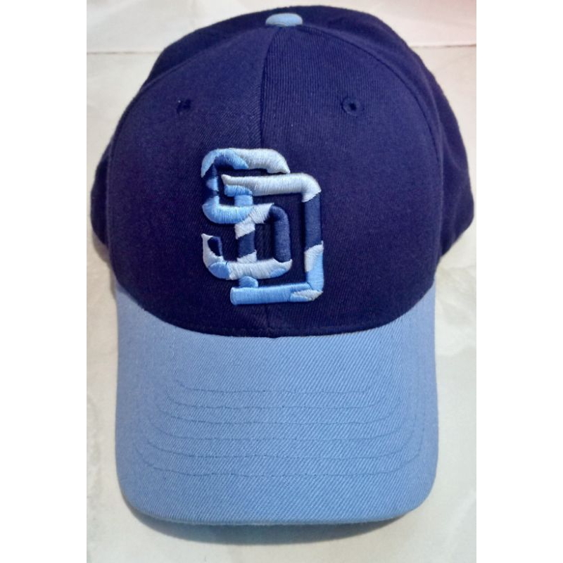 Topi Caps MLB Camo Navy San Diego