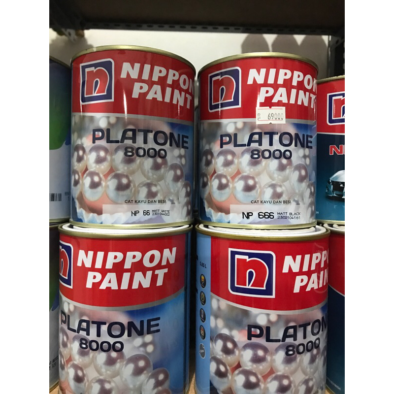 Platone 8000 Cat Minyak Kayu dan Besi dari Nippon Paint 0.85L