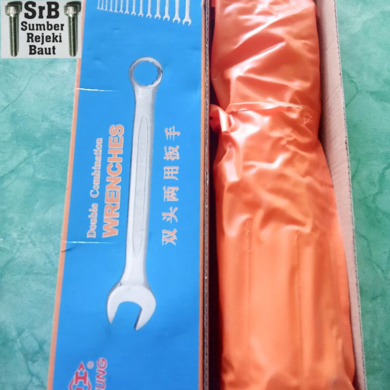 Kunci Ring Pas 1 set (14 pcs) FUKUNG