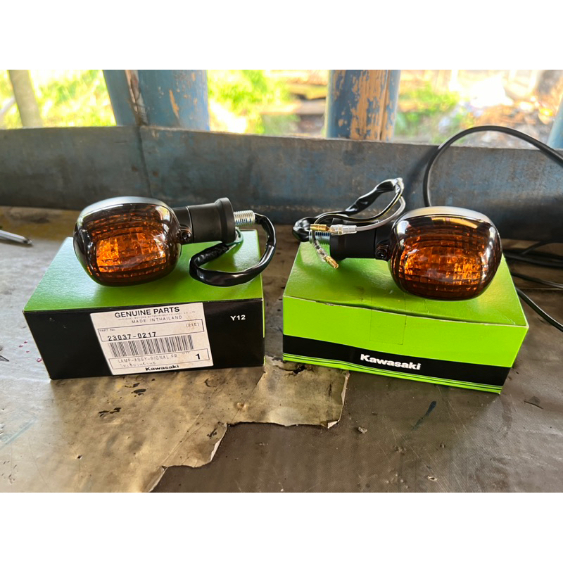 lampu sein ninja rr ninja r ninja ss mika orange