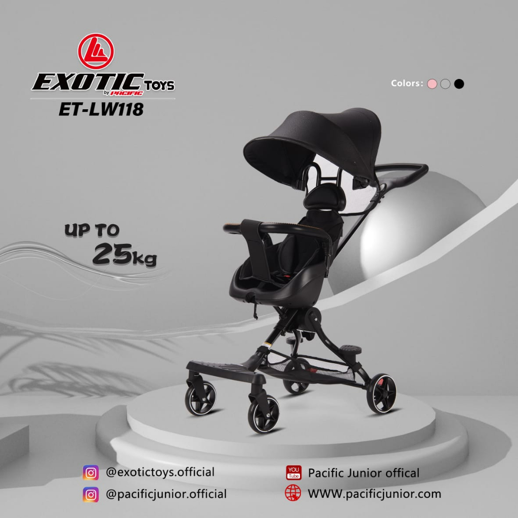 Stroller Anak Bayi Balita Merk Exotic LW 118 / LW118 kereta dorong bayi