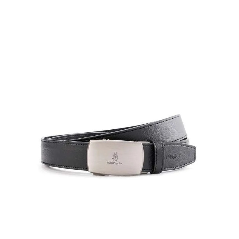 HUSH PUPPIES - 50565 Noe Men Belt / KULIT ASLI - BLACK