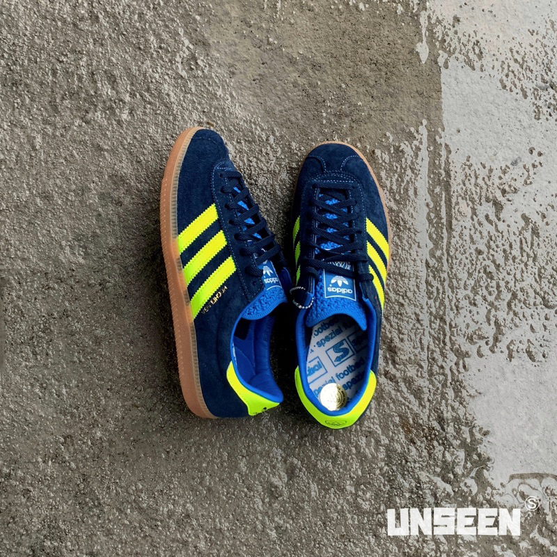 Adidas Originals Hochelaga SPZL - Night Navy / Yellow Solar