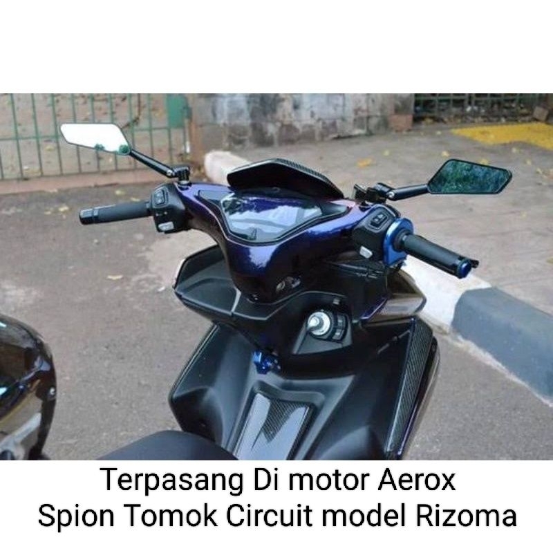 Paket Spion Rizoma Circuit 744+Hangrip Rizoma Jalu Cnc Nmax Old Nmax New pcx150 Pcx160 ADV 150 ADV 160  Vario150 Vario 160 Aerox Old Aerox New Dill Universal Motor