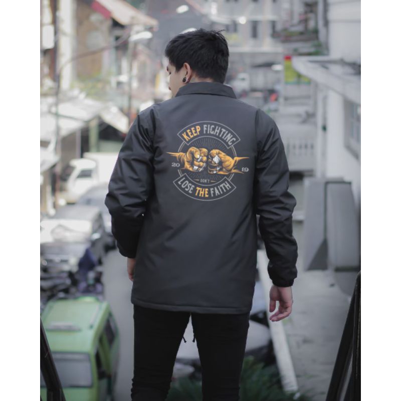 Jaket Taslan Coach Sablon Original ONIXE INSIDE High Quality Distro