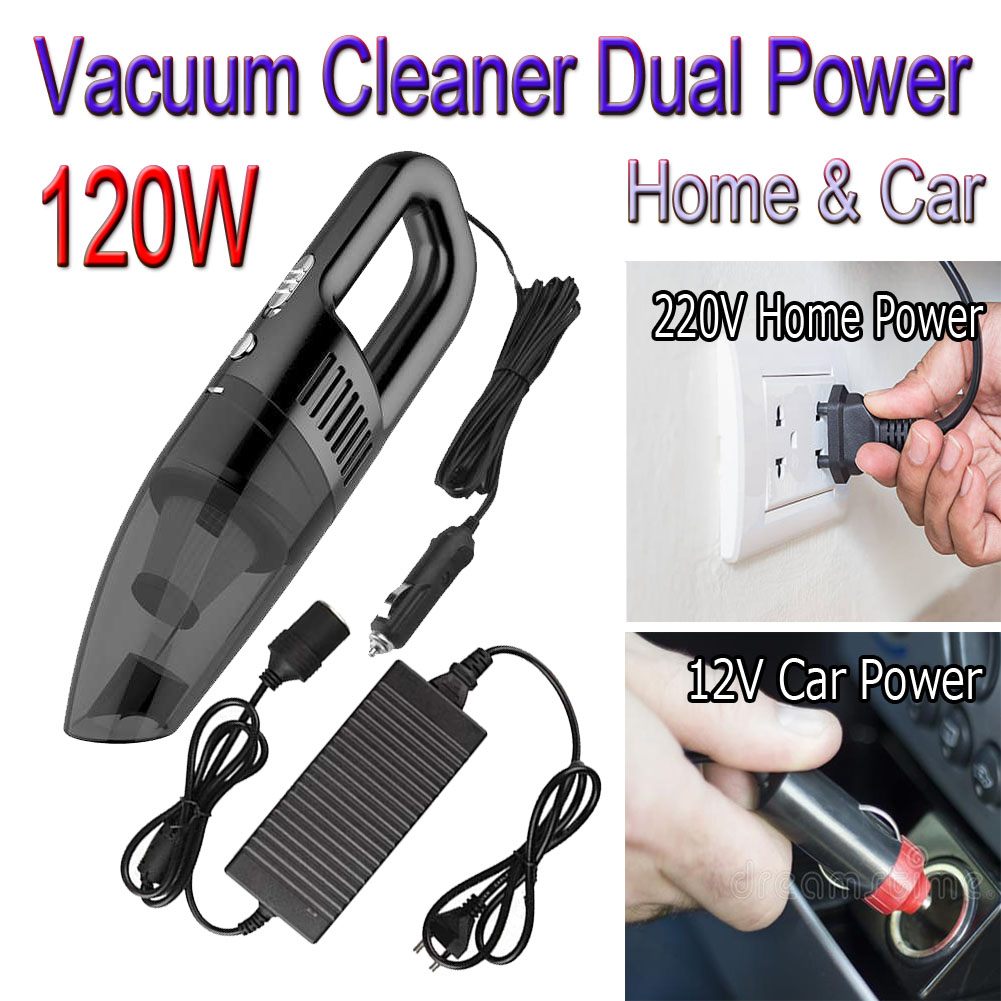 Vacuum Cleaner Alat Penyedot Debu Mobil Listrik 12V /220V listrik PLN 120W Vaccum Cleaner car Mobil Penyedot Debu Mobil Vakum cleaner kleaner claner / vakum kliner / vakum klener / fakum klener / sedotan debu sedot / vacum cleaner