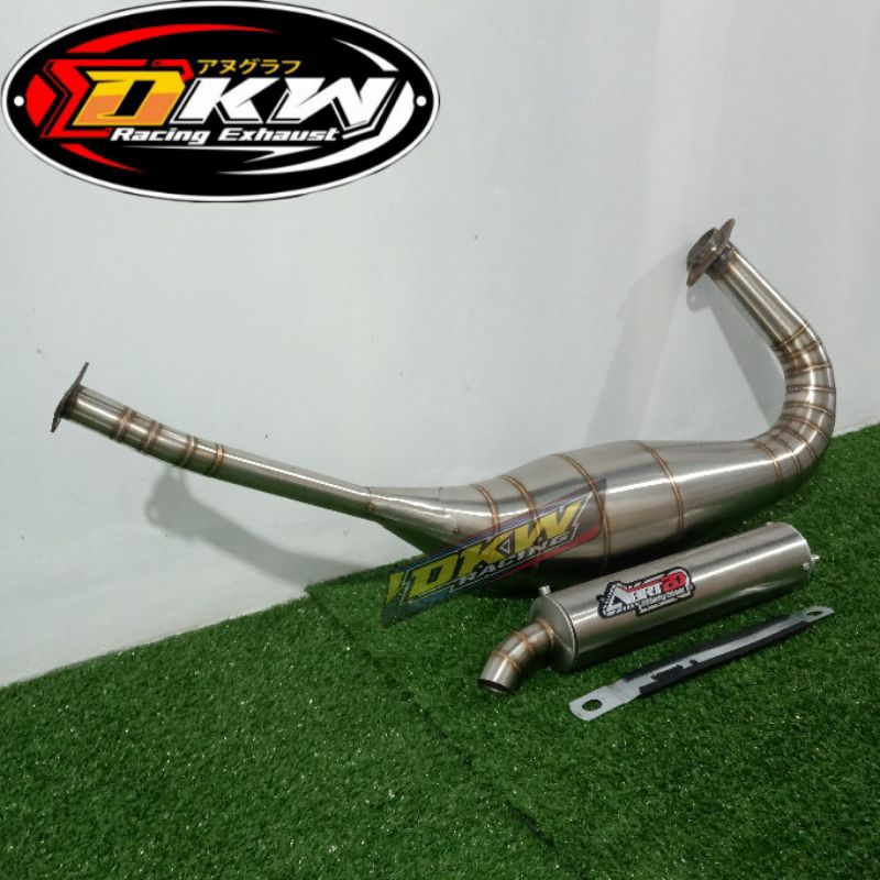 Knalpot ABRT20 RX King Repsol/Pdk Fulstainles
