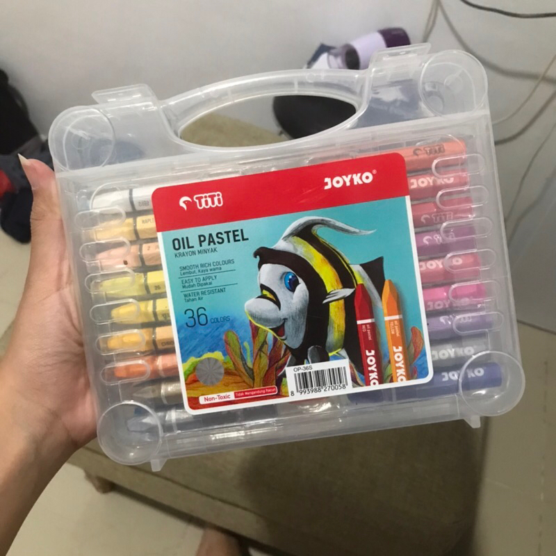 CRAYON / OIL PASTEL TITI-JOYKO ISI 36 preloved