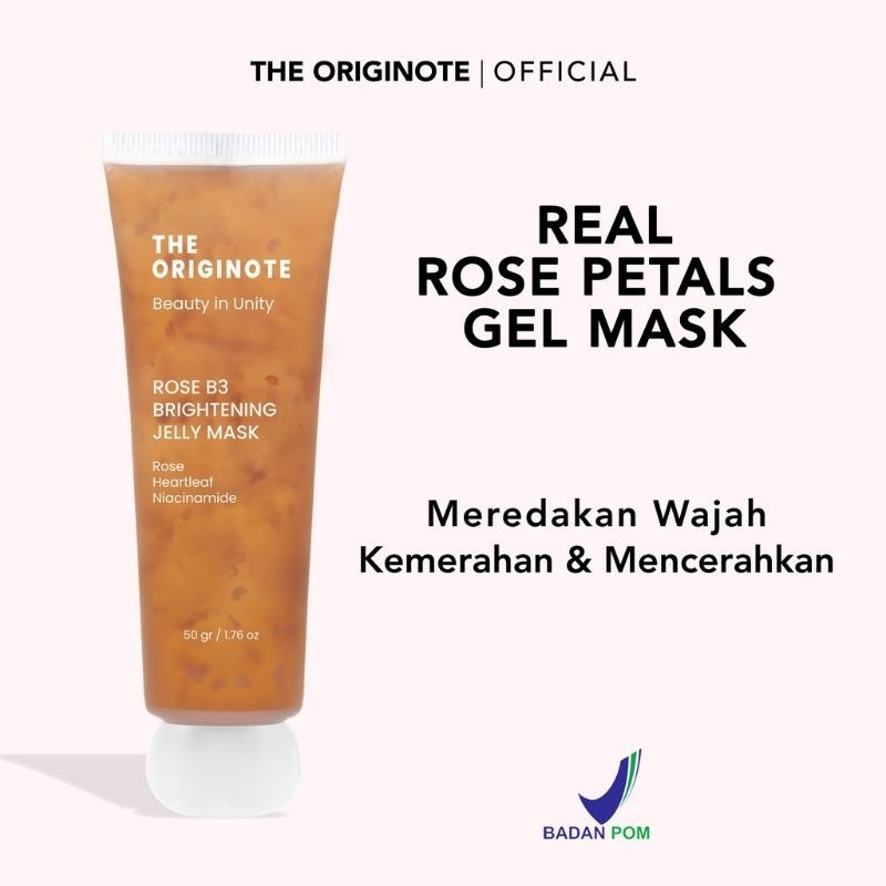 The Originote Cerabiome Clay mask / Charcoal mask / Peeling mask / Jelly mask / masker wajah