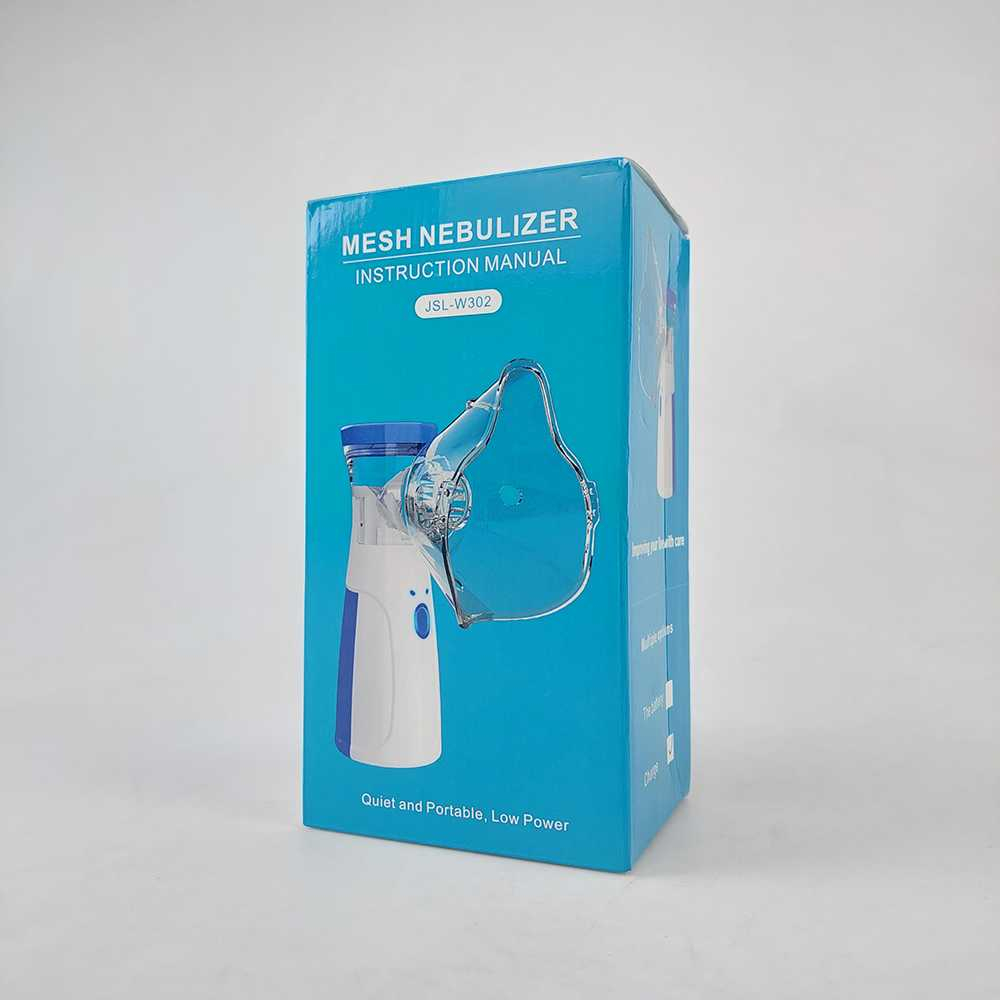 Portable Mesh Nebulizer Alat Inhalasi Terapi Pernafasan Ultrasonic Inhaler W302