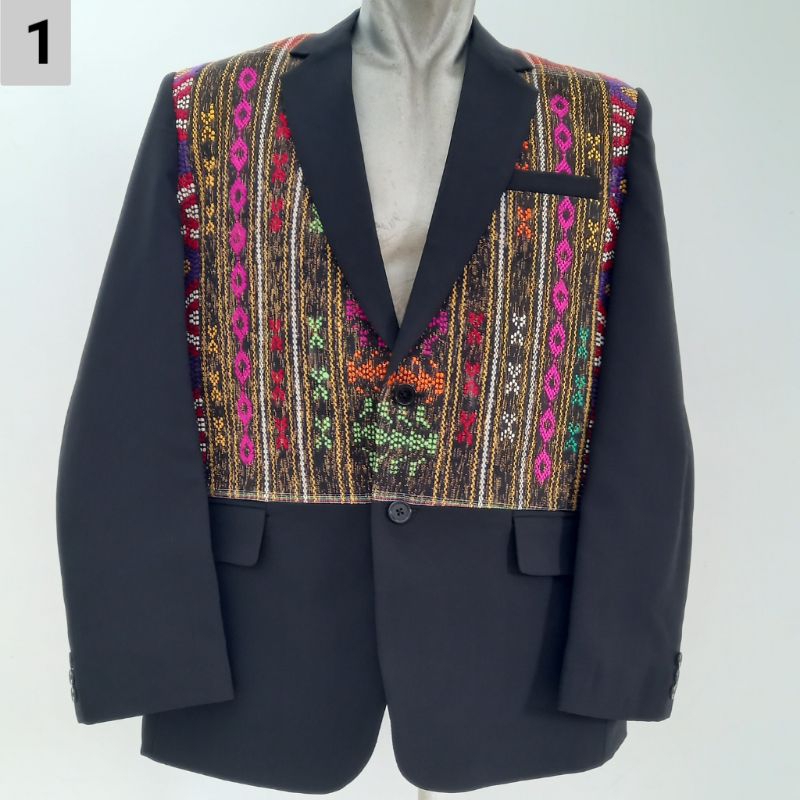 Jas Batik motif Ulos Sumatera / Jas ulos Sumatera/ Jas tenun ulos formal / Jas formal ulos