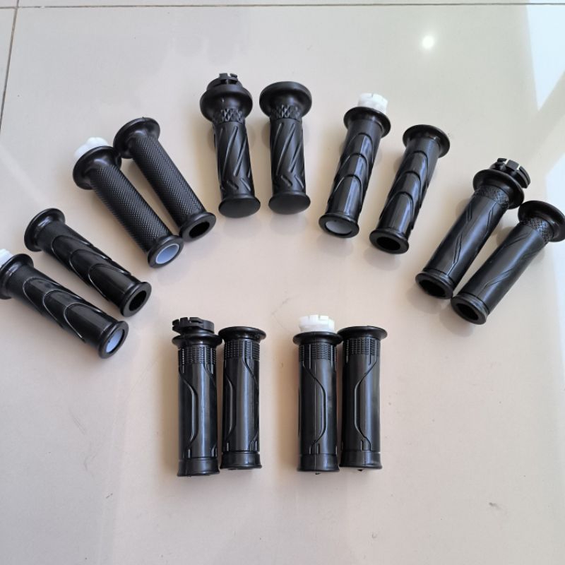 HANDGRIP HANDFAT STANDAR BEAT FI JUP Z MIO BEAT N-MAX FERZA CB 150R HANDGRIP KARET STANDAR OEM PART