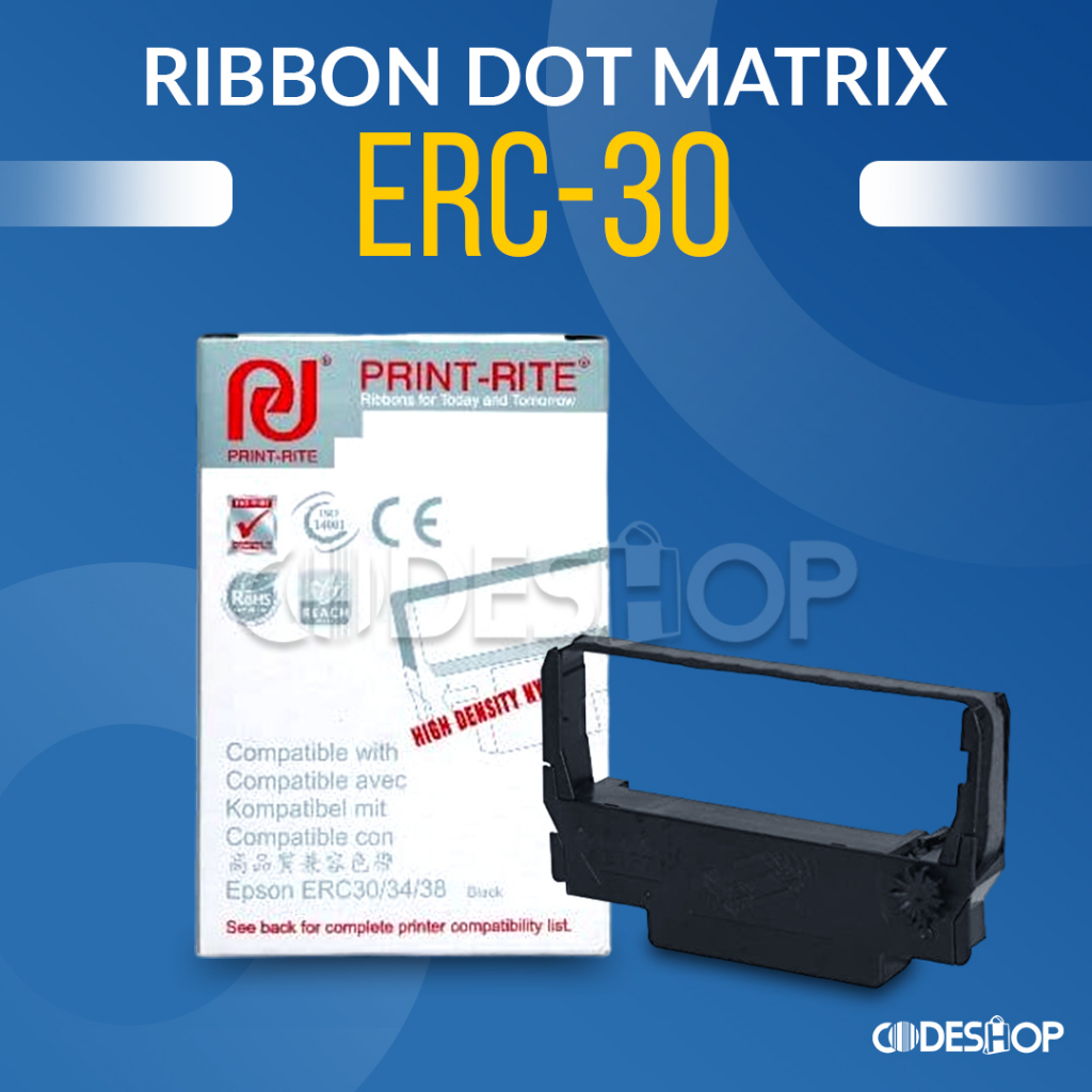 Cartridge Ribbon ERC 38 /ERC38/ERC-38 Untuk EPSON TMU 220