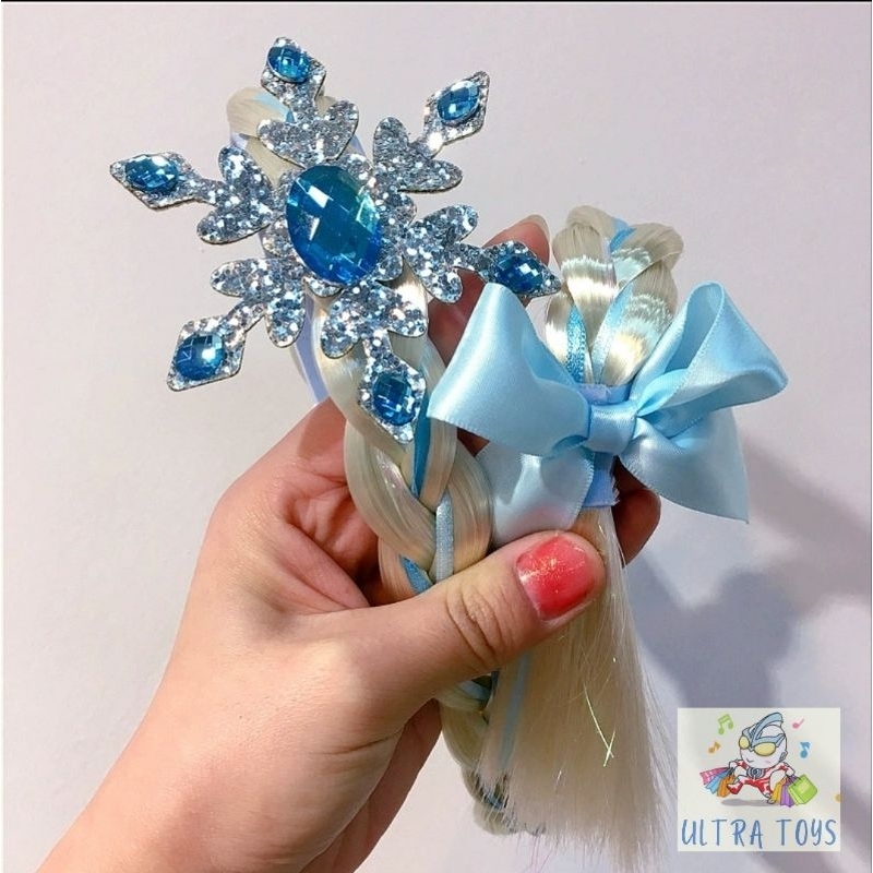 [ULTRATOYS] BANDO HAIR ELSA BANDO RAMBUT KEPANG