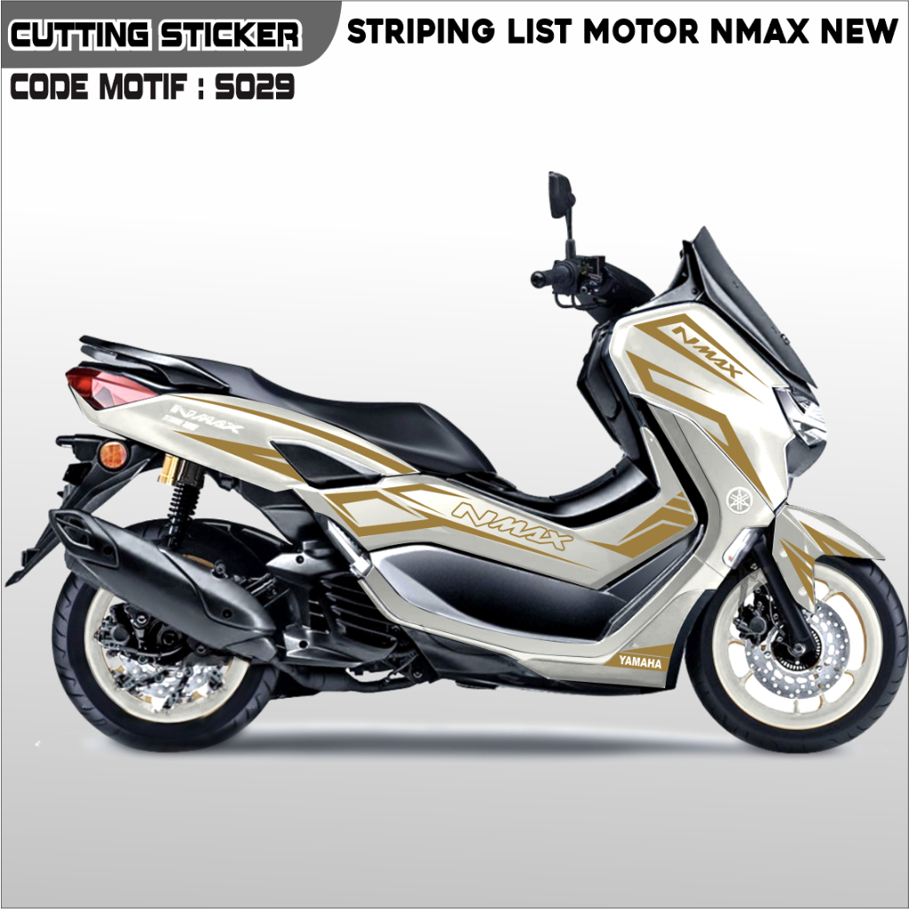 STRIPING MOTIF UNTUK MOTOR NMAX NEW LIST STRIPING SIMPLE YAMAHA NMAX