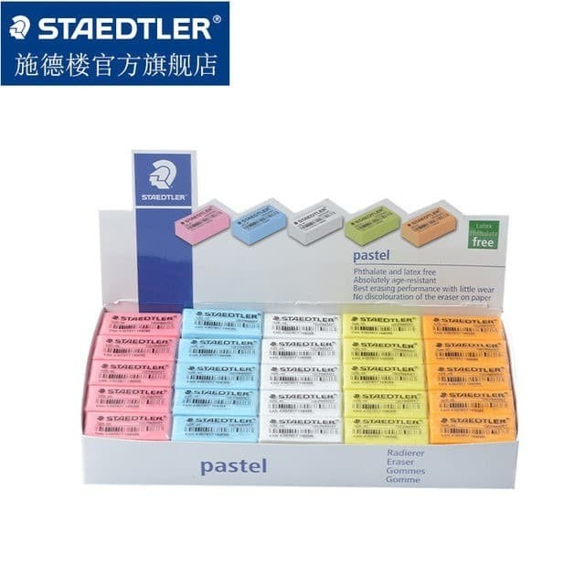 

Penghapus Eraser STAEDTLER 526 35 Warna Pastel