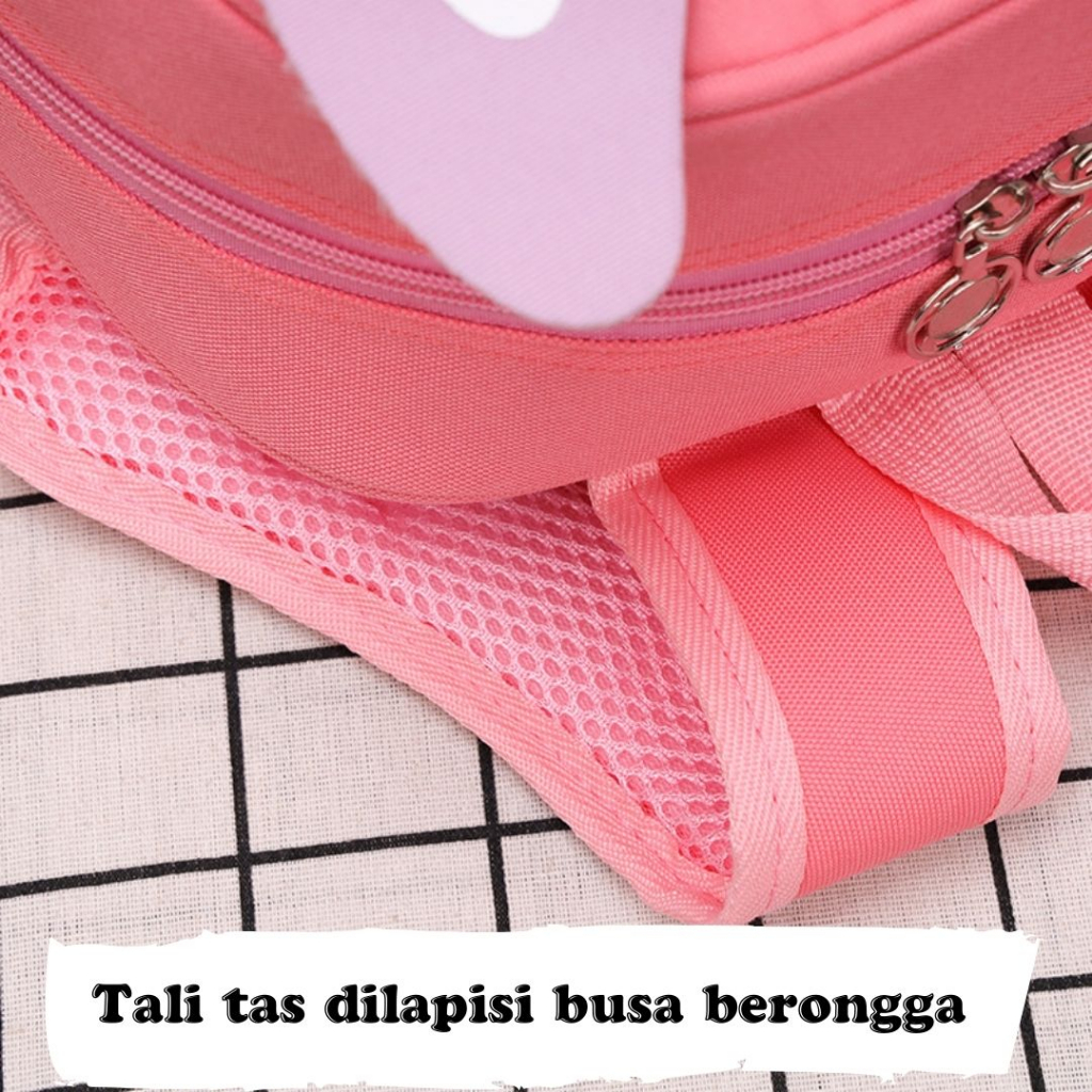 [MTOYS] Tas Ransel Anak Sekolah Paud dan TK Motif Karakter Keren dan Lucu Kualitas Import Premium -M0228