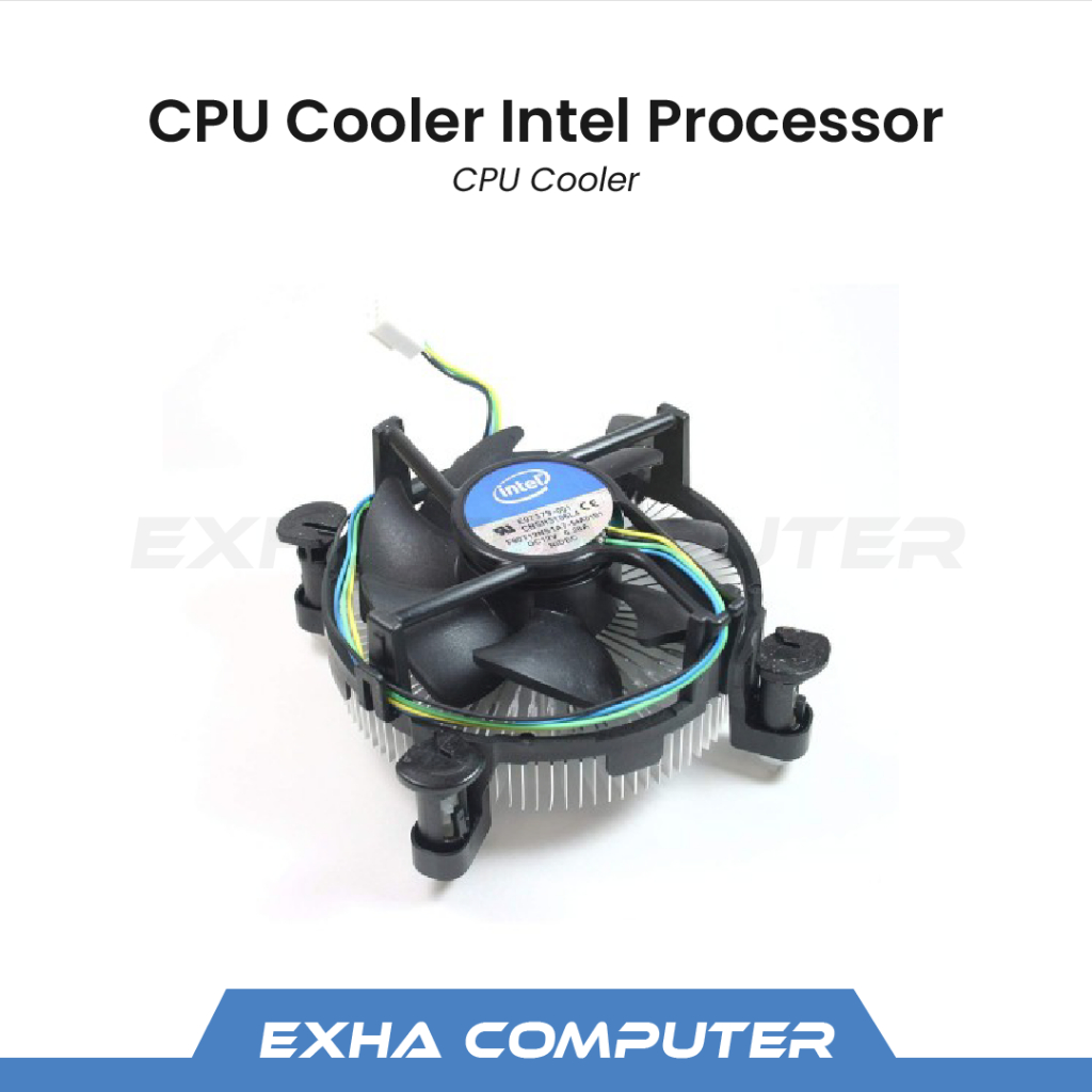 Heatsink Fan Processor Intel LGA 775 1150 1155 1156 Box - CPU Cooler