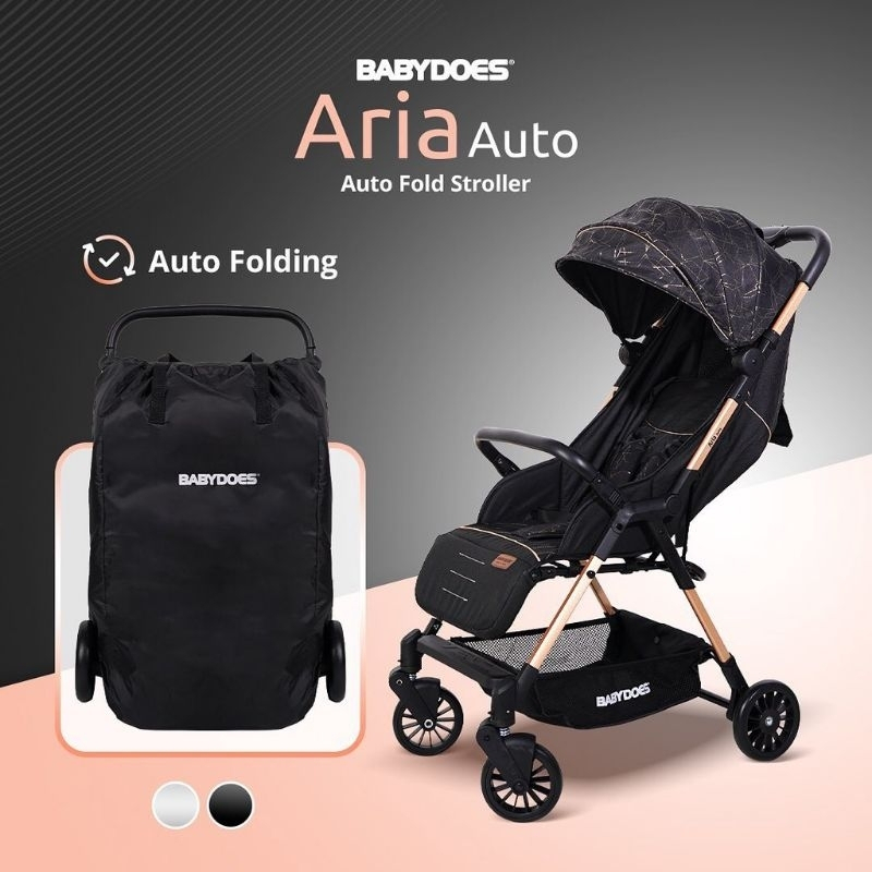 BABYDOES Aria Auto - Baby Stroller Autofold