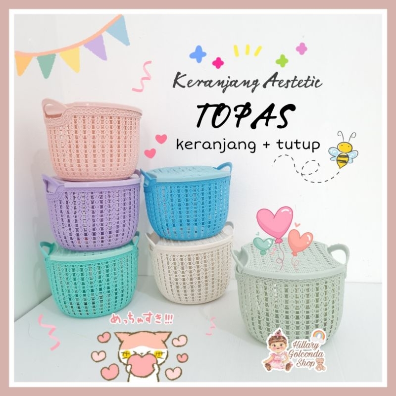 keranjang TOPAS (1SET ISI 3PC)