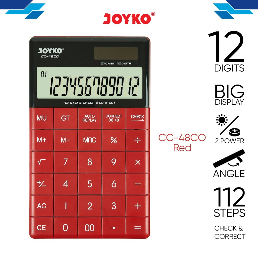 Kalkulator - Joyko Calculator CC-48CO 12 Digits