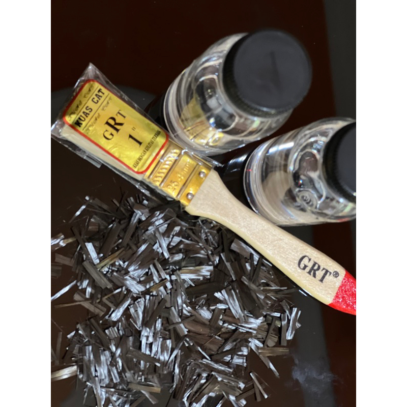 PAKET CARBON FORGED ANTI GAGAL 50 GRAM EPOXY RESIN 150 GRAM