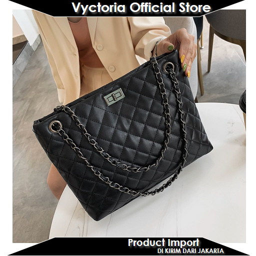 (COD) Vyctoria VOS9642 Tas Selempang Wanita Tote Bag Fashion Import Promo BQ3282 JT9642 GT1727 3282 9642 1727