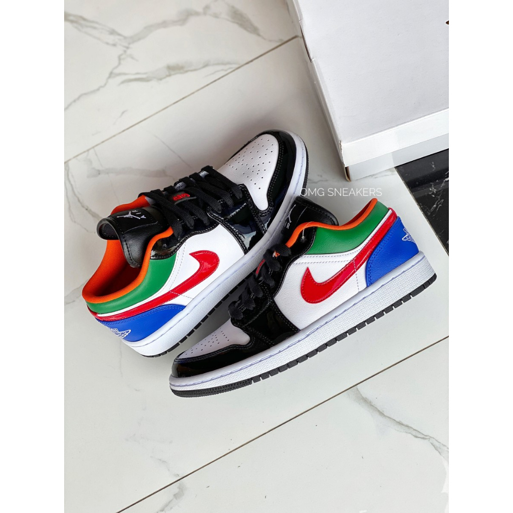 Air Jordan 1 Low Multicolor Patent W